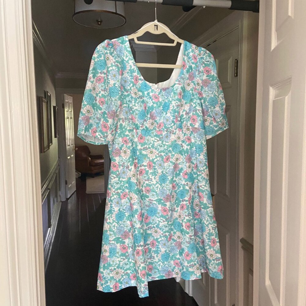 Hyacinth House Floral Mini Dress, Size Medium